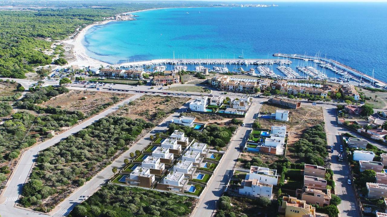 Casa De Lujo Frente A La Playa De Es Trenc Villa Sa Ràpita Exterior foto